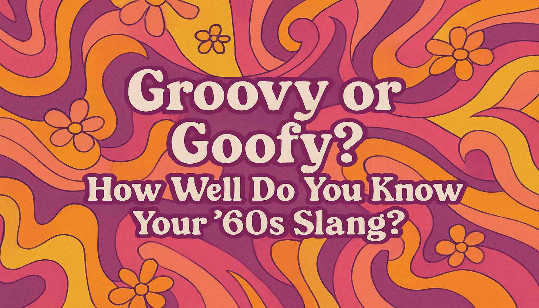 BrainFall's tweet card. The 1960s weren’t just about flower power, moon landings, and rock ‘n’ roll, they were a linguistic revolution! The decade that gave us Woodstock, The Beatles, and social upheaval also