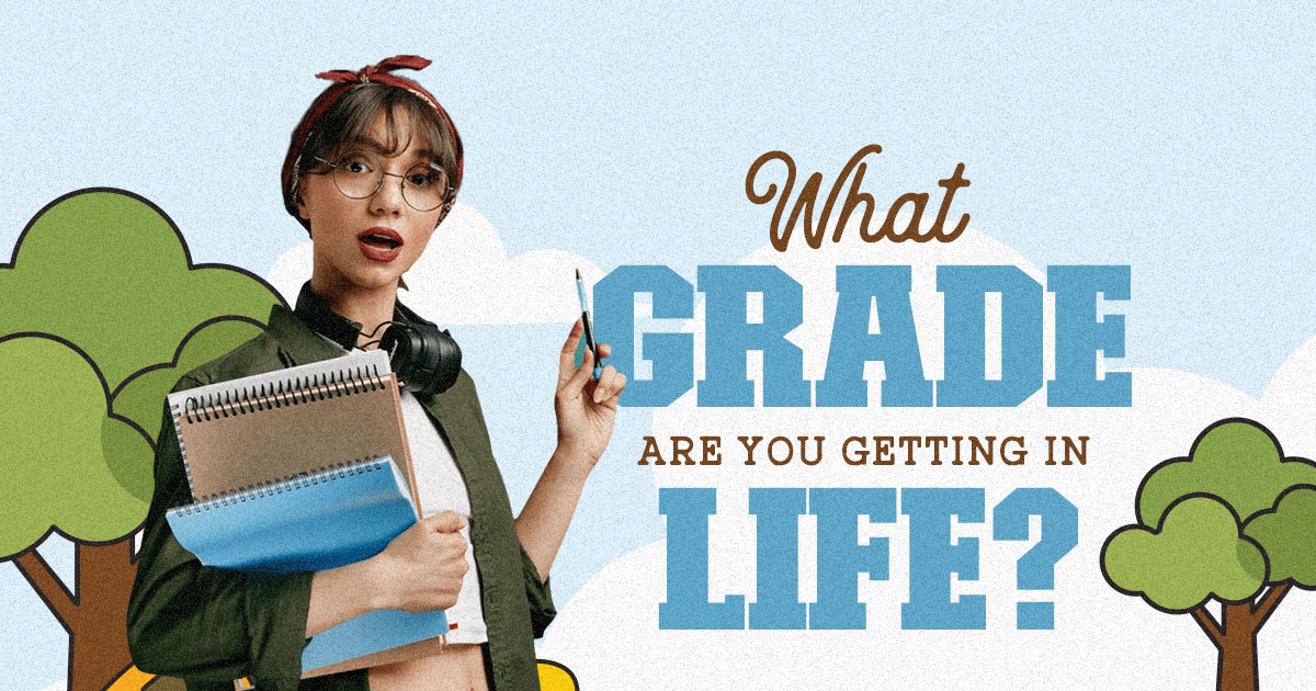 BrainFall's tweet card. Take out your pencils, open your exam book, and come answer the question, what grade are you getting in life?