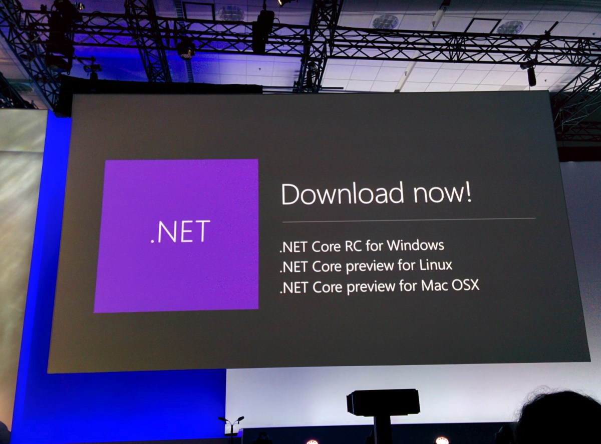 w3qc's tweet card. Last November, Microsoft said that it would bring some of the core features of its .NET platform -- which has traditionally been Windows-only -- to Linux and Mac. Today, at its Build developer...