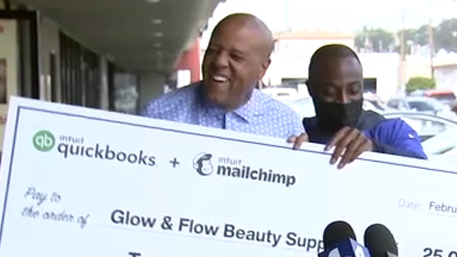 acce's tweet card. As the big game approaches, the Rams wanted to make sure an Inglewood beauty supply story continues to thrive.