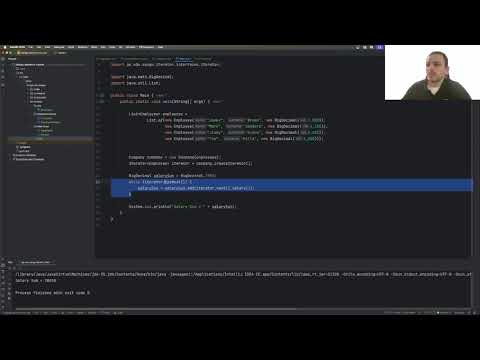 giga_chalauri's tweet card. Iterator დიზაინ ნიმუში