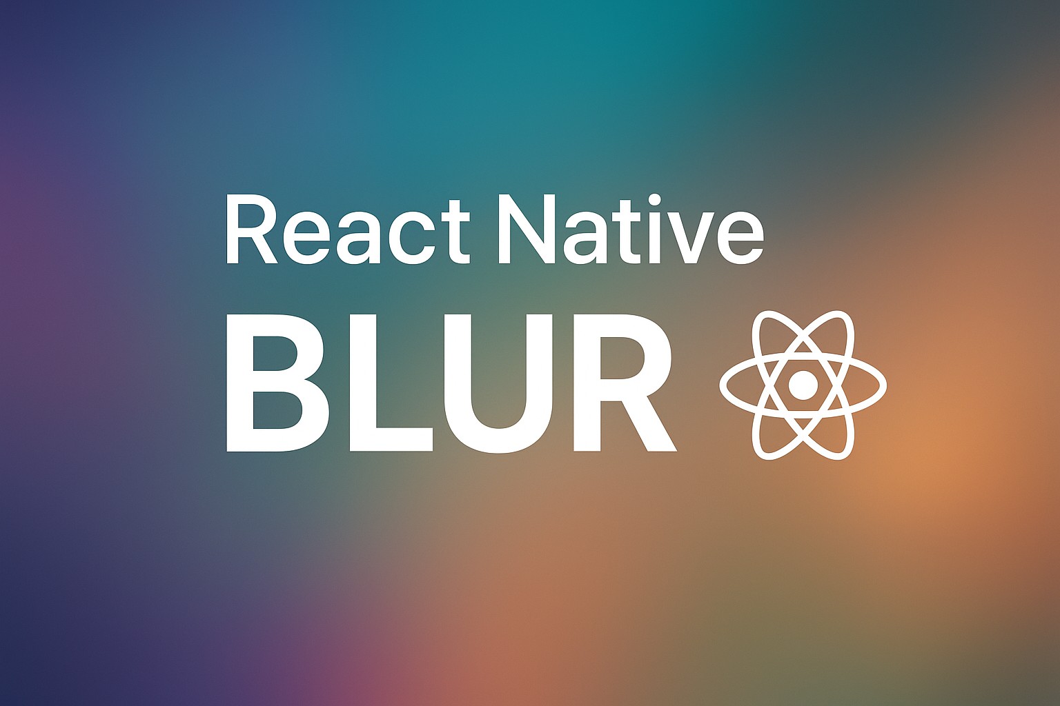 danielsaraldi's tweet card. A modern React Native blur view component that provides native blur effects for both iOS and Android platforms. - sbaiahmed1/react-native-blur