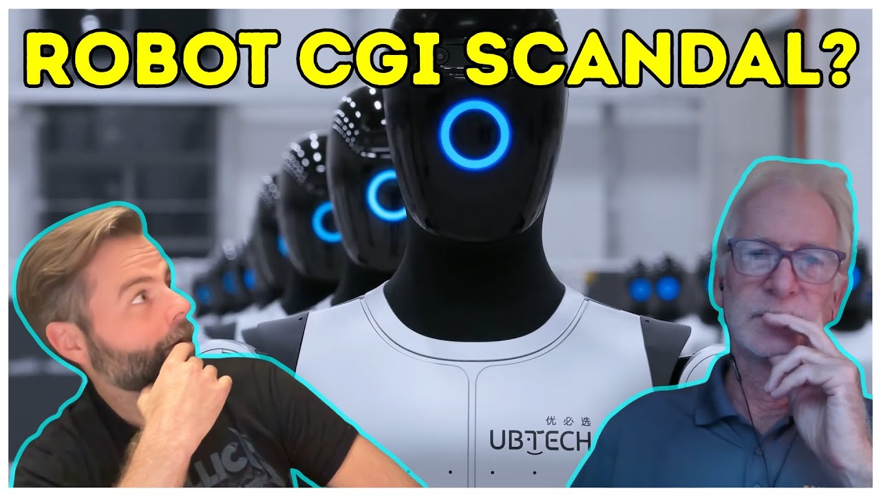 roydendsouza's tweet card. CGI or Real? Brett Adcock Calls Out UBTECH’s Viral Humanoid Demo