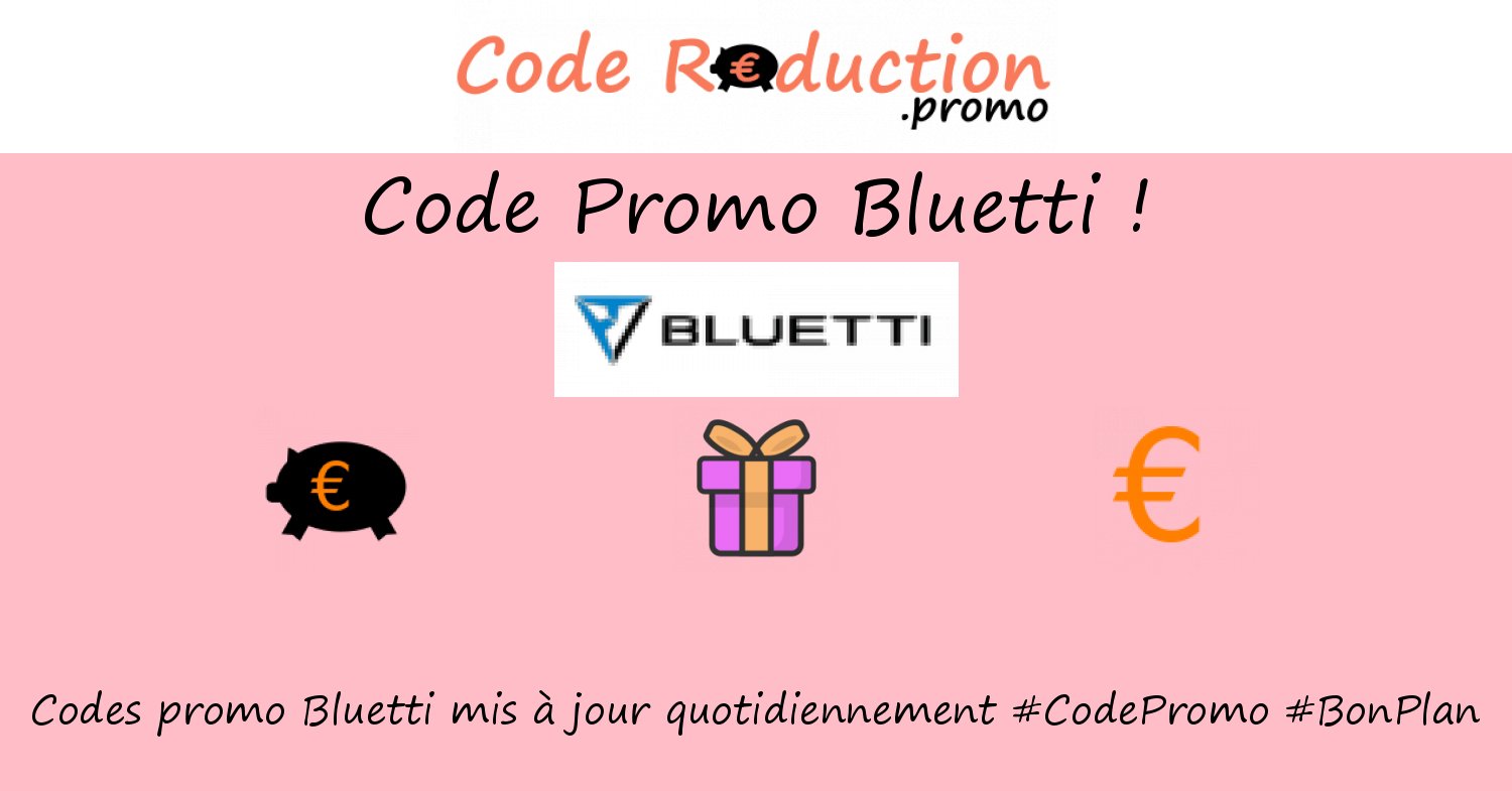CodeRed_Promo's tweet card. ᐅ Trouvez un code promo Bluetti valide ⭐ Obtenez des réductions exclusives en utilisant un ❤❤❤ code promo Bluetti ❤❤❤ Novembre 2025