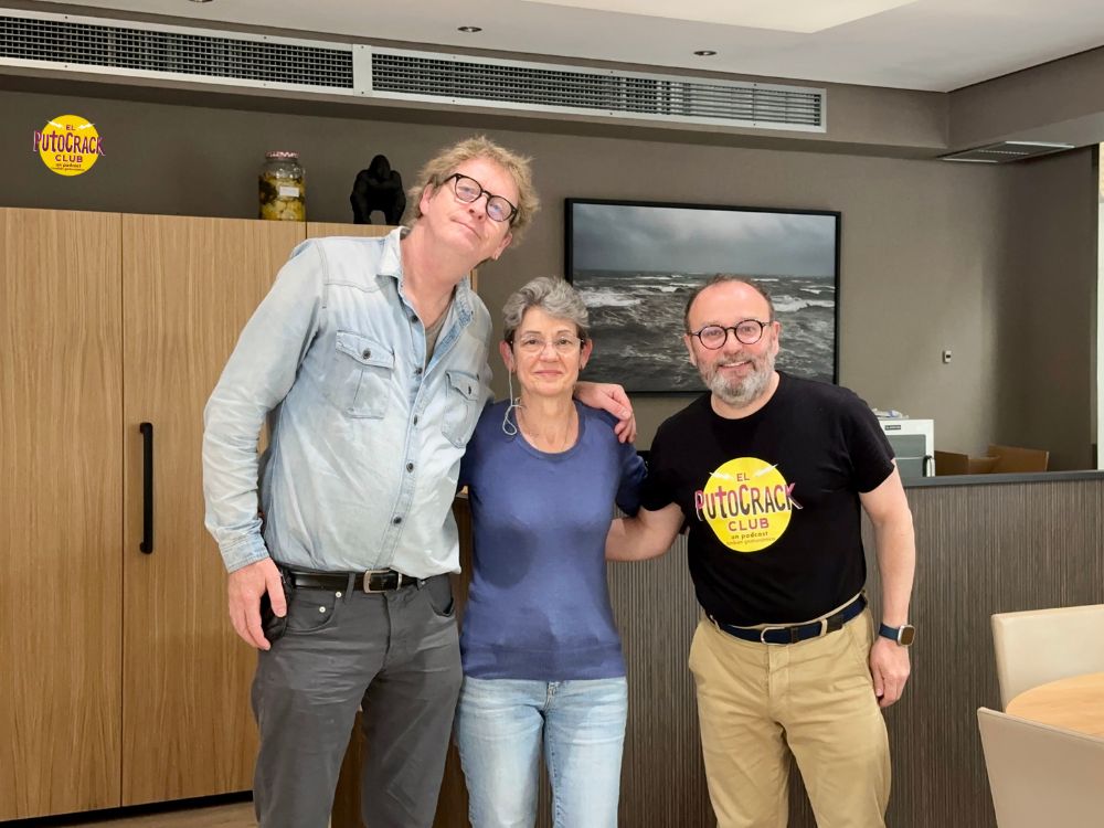 ElPutoCrackClub's tweet card. El PutoCrack Club #61 - Paquita Pozo, mis aventuras y desventuras en el mundo de la gastronomía, con Bernd H. Knöller y Paco Cremades + LFDA