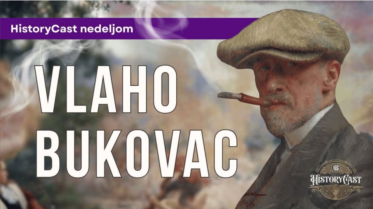 HistoryCast_rs's tweet card. Vlaho Bukovac | HistoryCast nedeljom