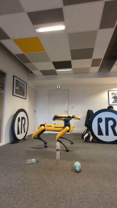 IntuitiveRobots's tweet card. Playing with the #spot Arm (#bostondynamics) #shorts