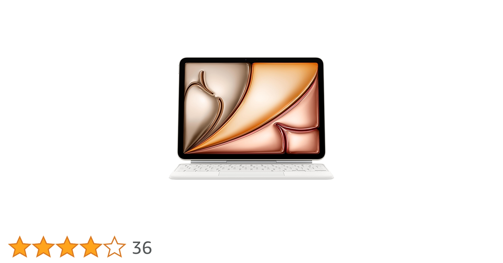 midoa3939's tweet card. Apple 11インチiPad Air（M3）用Magic Keyboard - 日本語 - ホワイト ​​​​​​​