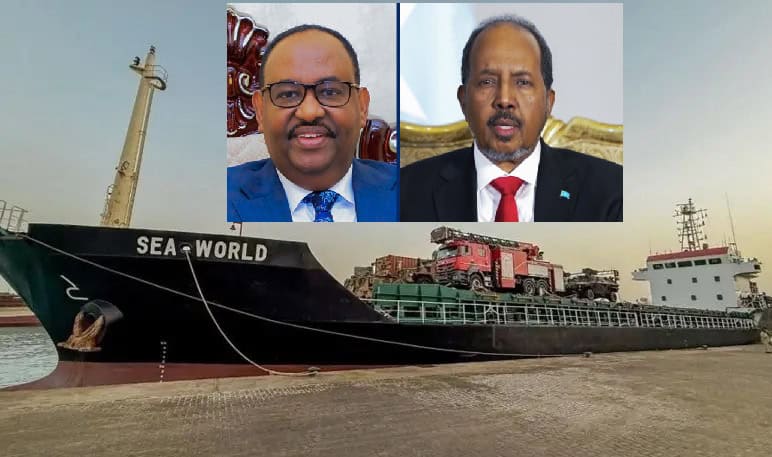 Goobjooge's tweet card. Dowladda Somaliya oo Digniin u dirtay Puntland, kana dalbatay inay sii deyso Markabka hubka ee ay qabsatay - Goobjooge.net: Somali News, Somalia news Analysis.