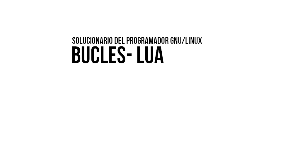 RevistaROOR's tweet card. Bucles en Lua