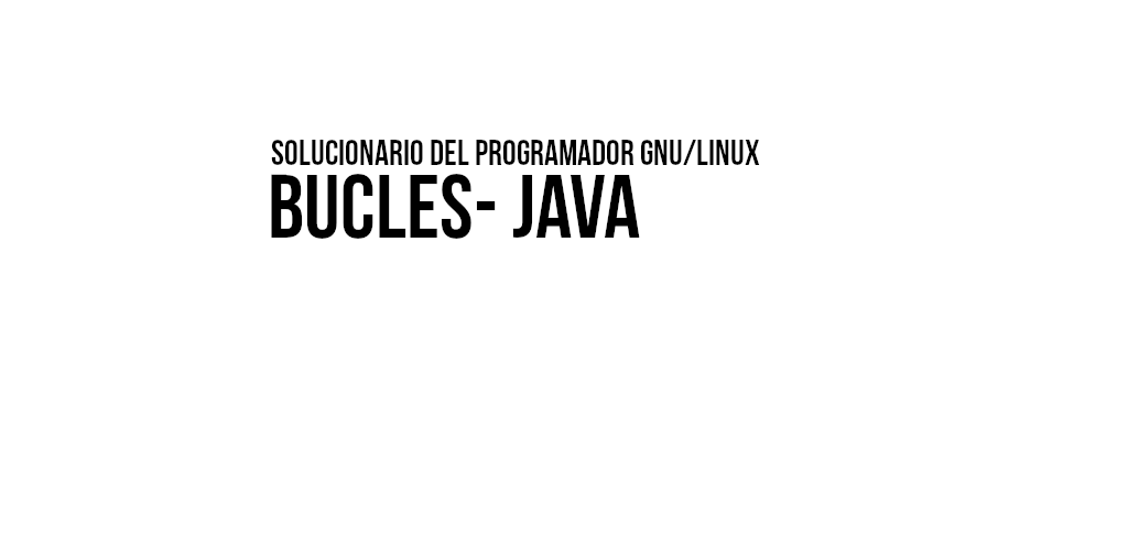 RevistaROOR's tweet card. Bucles en Java
