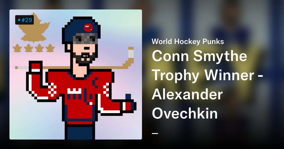 northDacoder's tweet card. **World Hockey Punks** is a fun hand-made pixelated NFT collection. The best players of different positions, teams and eras are presented to your attention. These unique NFTs are limited edition...