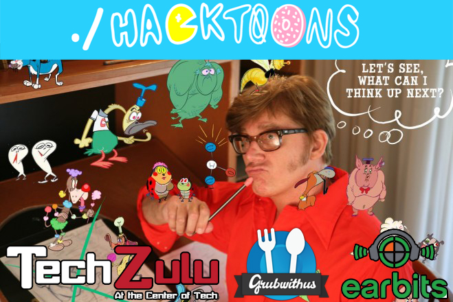 kyleellicott's tweet card. TechZulu is teaming up with Los Angeles based companies Earbits and Grubwithus, to bring you a one-of-a-kind hackathon event. Instead of the traditional hackathon, let's roll back the clock to...