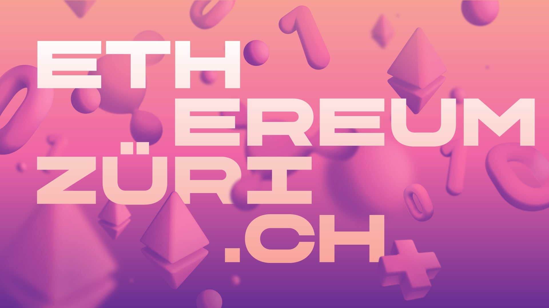 ethswarm's tweet card. conference 30. — 31. 1. Zürich Switzerland