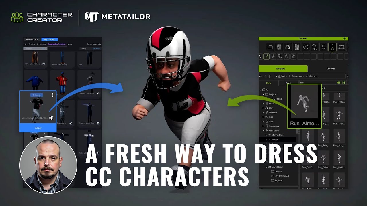 MetaTailor_app's tweet card. Expert Review: MetaTailor Plugin for Character Creator — A Fresh Way...
