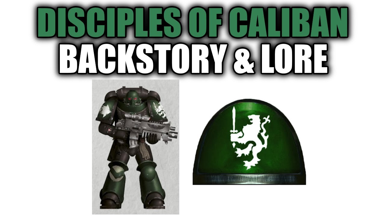 TheSixMachine's tweet card. Dark Angels Successor Chapters - Who Are The Disciples Of Caliban?! |...