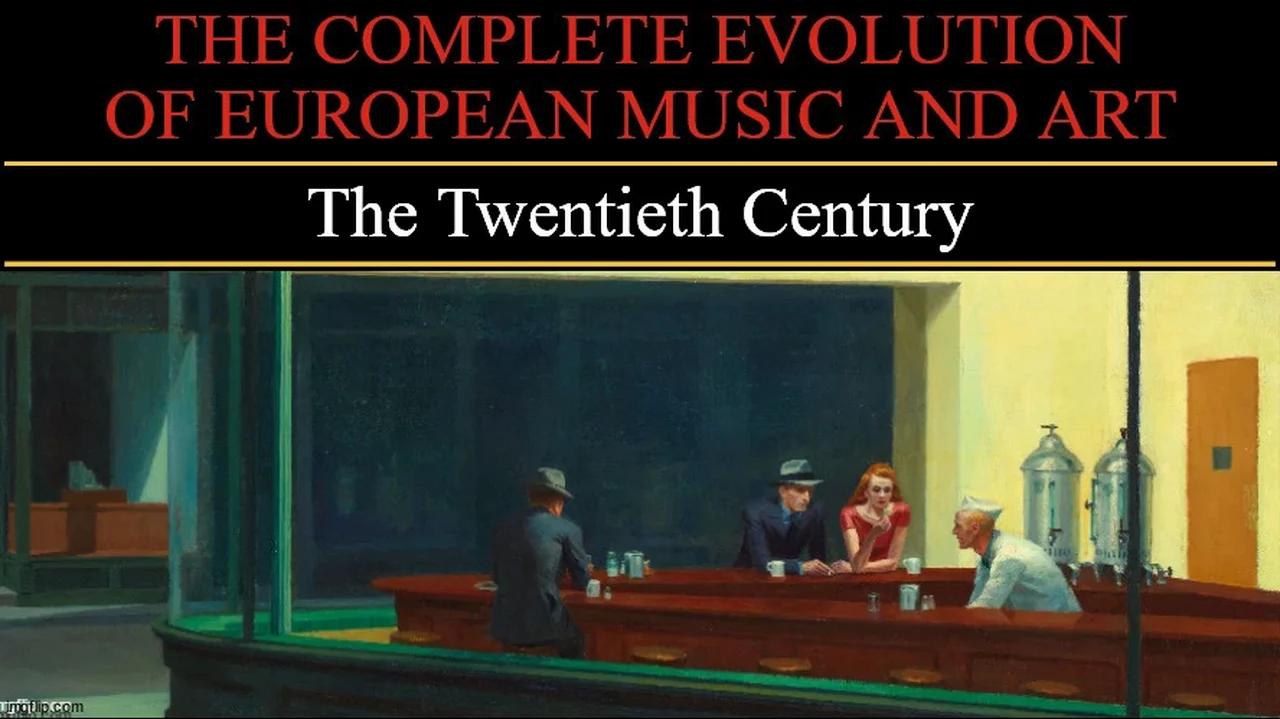 cis_privileges's tweet card. Timeline of European Art and Music - The Twentieth Century
