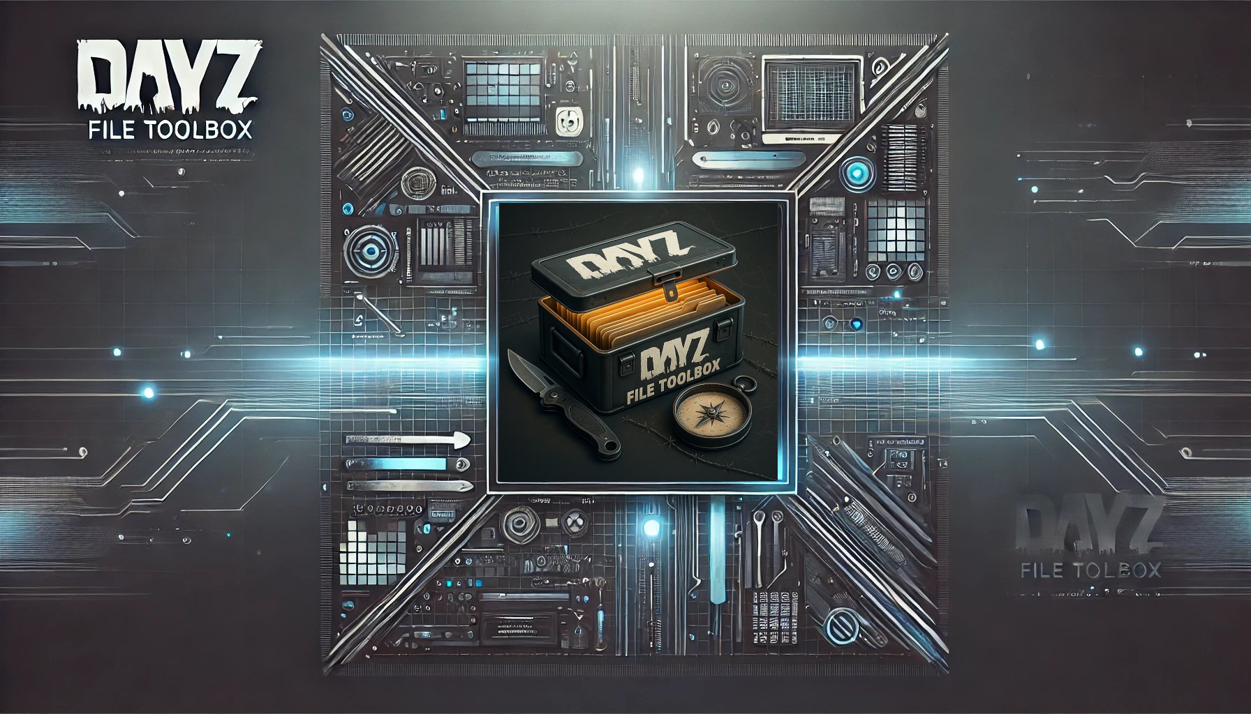 DayZFileToolBox's tweet card. Interactive toolkit for DayZ server admins. Instantly edit types, spawnabletypes, weather, random presets, loadouts, events + more.