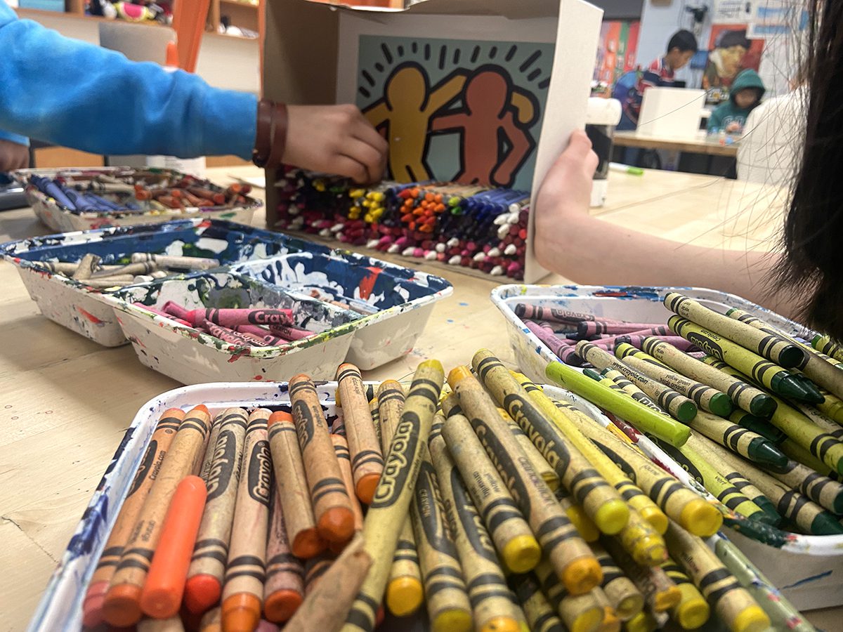 theartofed's tweet card. 3 Contemporary Artists Making Amazing Work from Materials Found in Every Art Room Connections % %