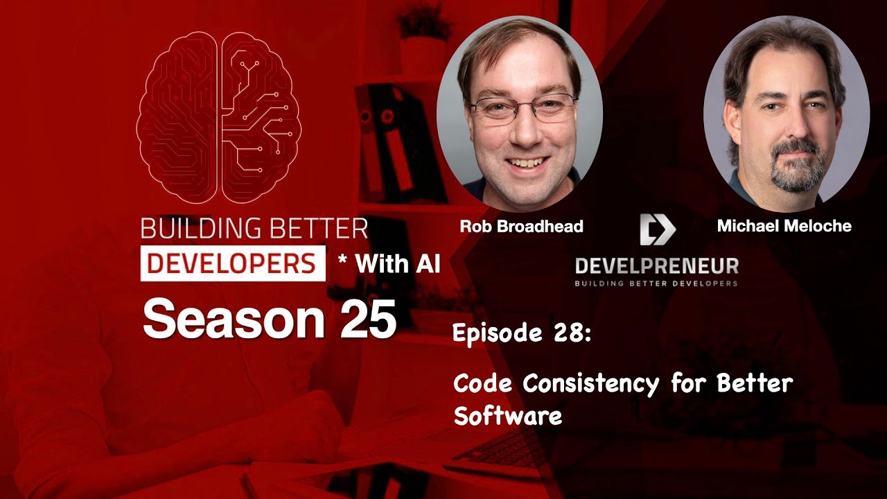 develpreneur's tweet card. Code Consistency for Better Software