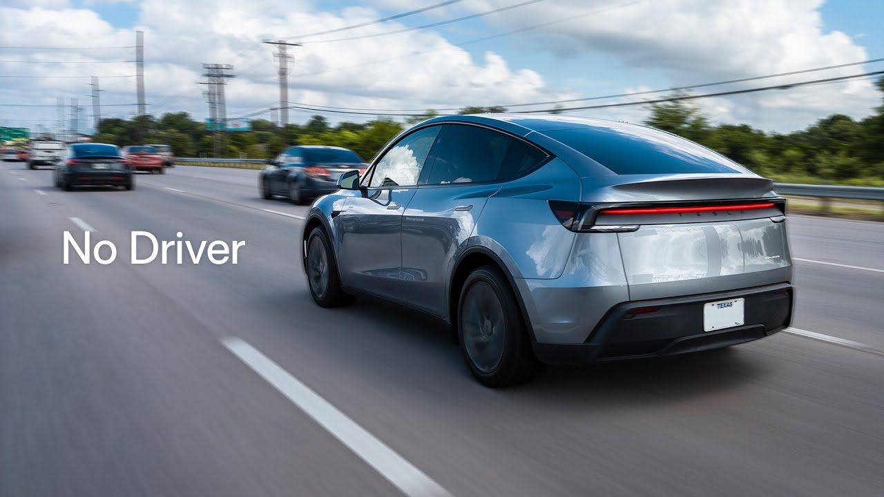 Tech_4_Good's tweet card. Tesla Delivers Itself to New Owner