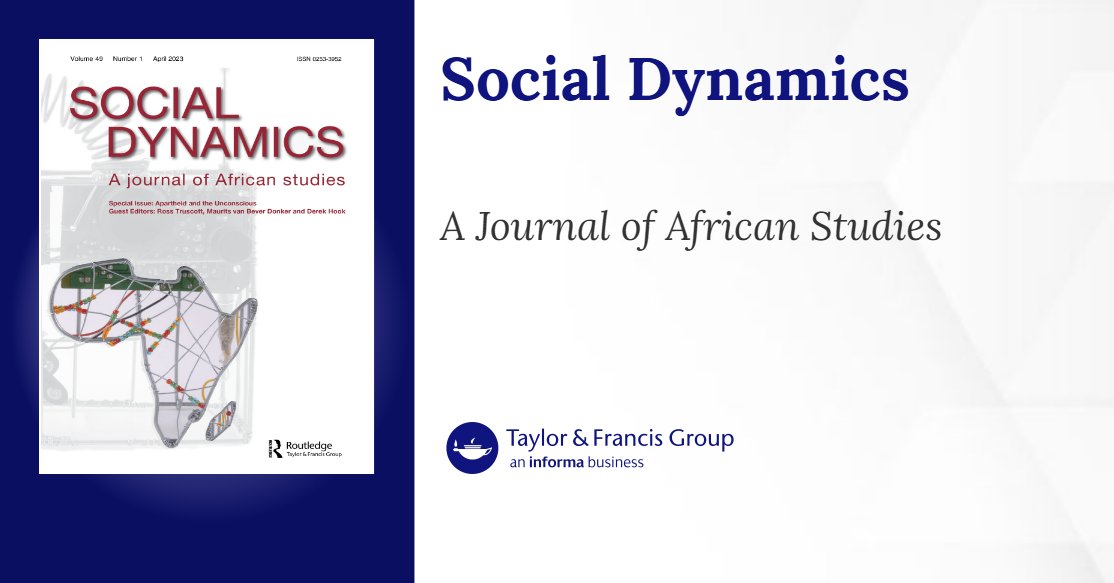 _SocDynamics's tweet card. Volume 48, Issue 2 of Social Dynamics