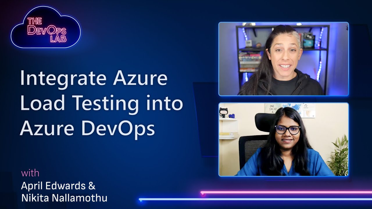 TheDevOpsLab's tweet card. Integrate Azure Load Testing into Azure DevOps
