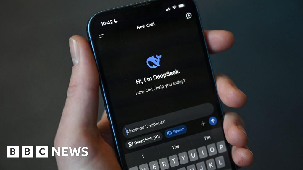 MarcCieslak's tweet card. The app's strong debut has shaken beliefs that the US would remain the unchallenged global AI superpower, writes the BBC's Marc Cieslak.