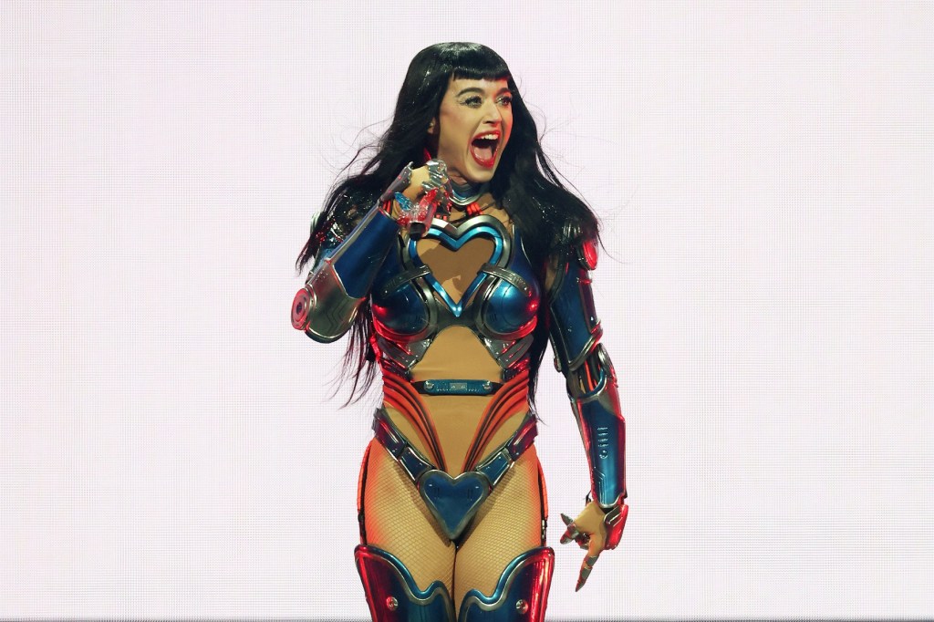 billboard's tweet card. "Bandaids," the new single from Katy Perry, tops this week's fan-voted music poll.