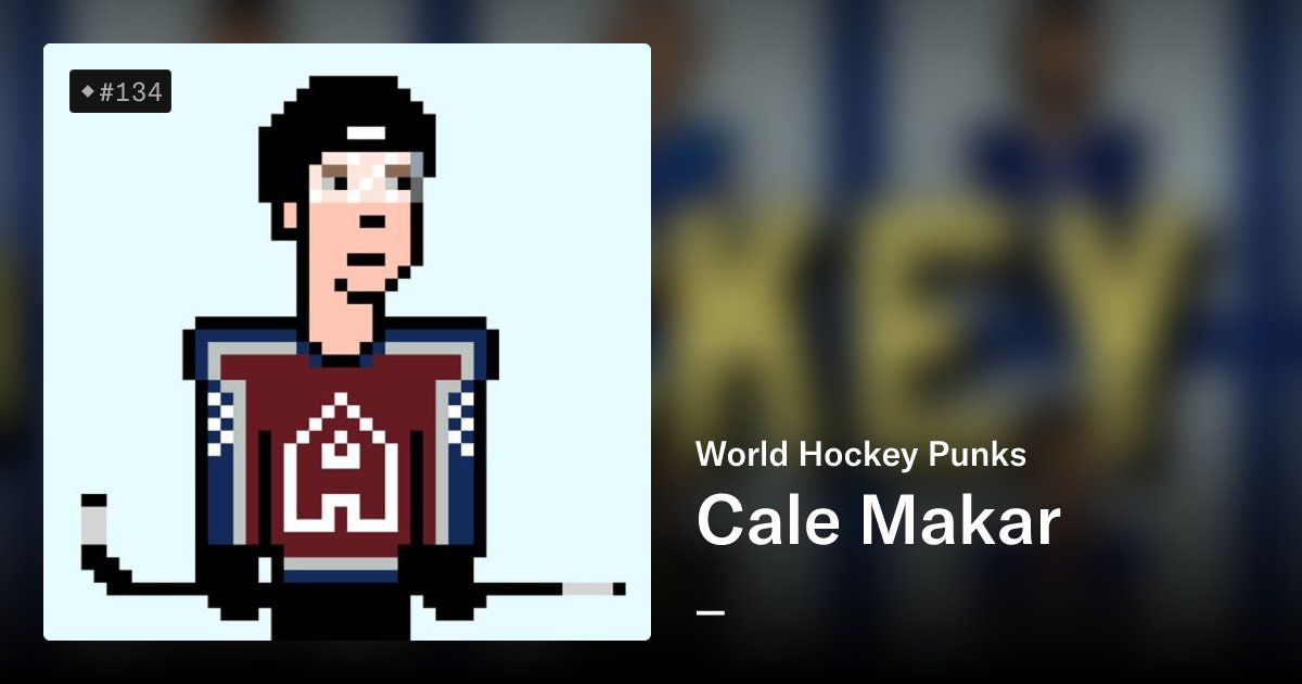 northDacoder's tweet card. **World Hockey Punks** is a fun hand-made pixelated NFT collection. The best players of different positions, teams and eras are presented to your attention. These unique NFTs are limited edition...