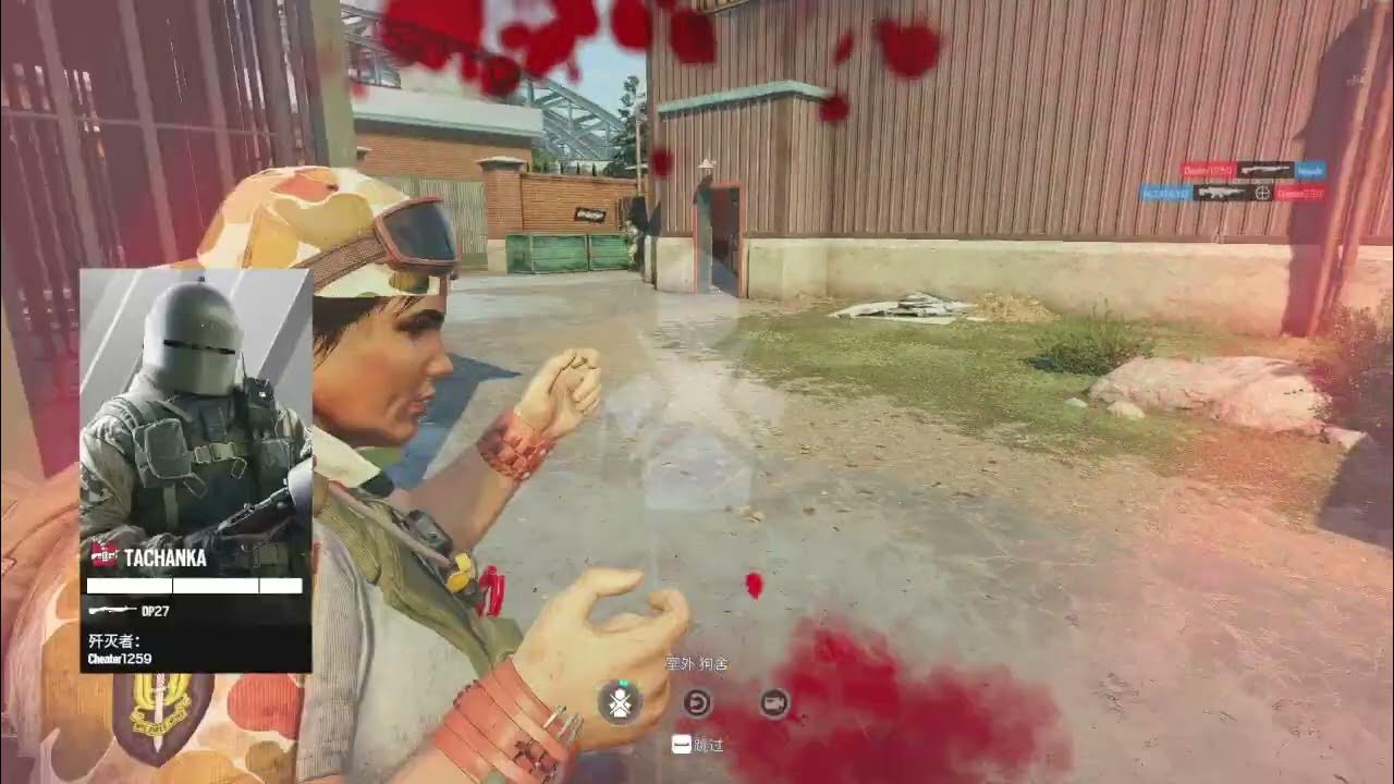 R6AnalystReport's tweet card. Rainbow 6 Siege Cheater Kill. May 12, 2023