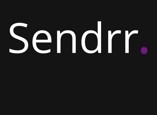 ghap_dev's tweet card. Sendrr is a tool that helps you move files between your devices quickly and privately, without needing the internet.