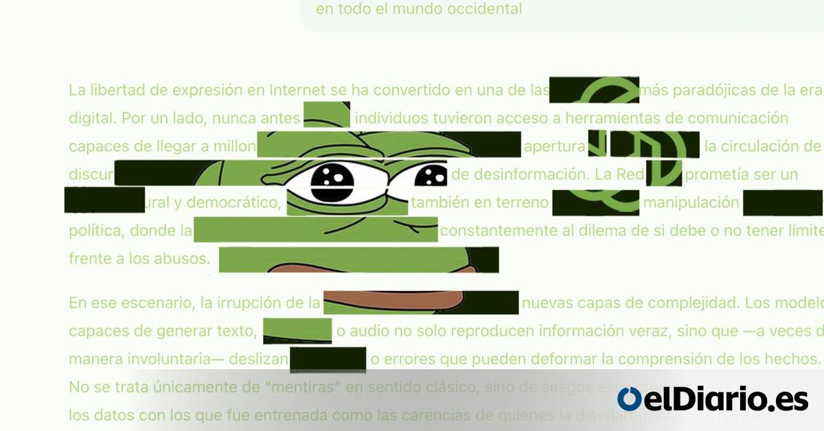 AliciaPomares's tweet card. Los autores del libro 'La viralidad del mal' analiza hasta qué punto las redes y la Inteligencia Artificial son responsables de los males de las sociedades actuales