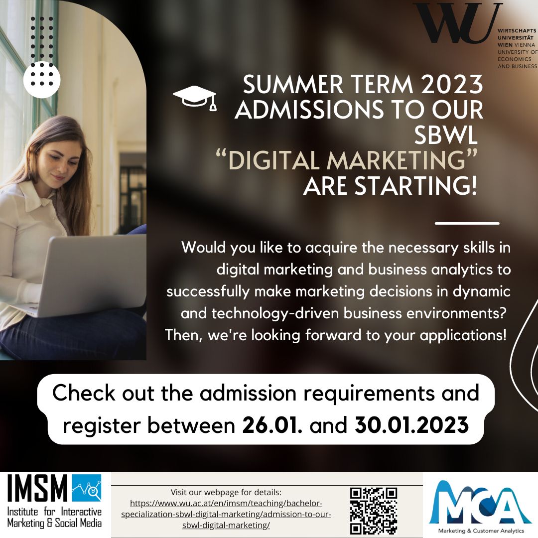 tom_reutterer's tweet card. Hey, WU (Vienna University of Economics and Business) students, look forward to seeing you soon in class!