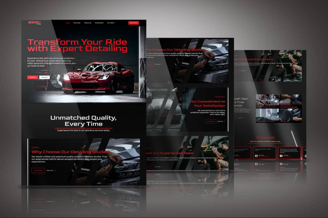 Charleschi123's tweet card. Car Detailing Website | Car Dealership Website Design