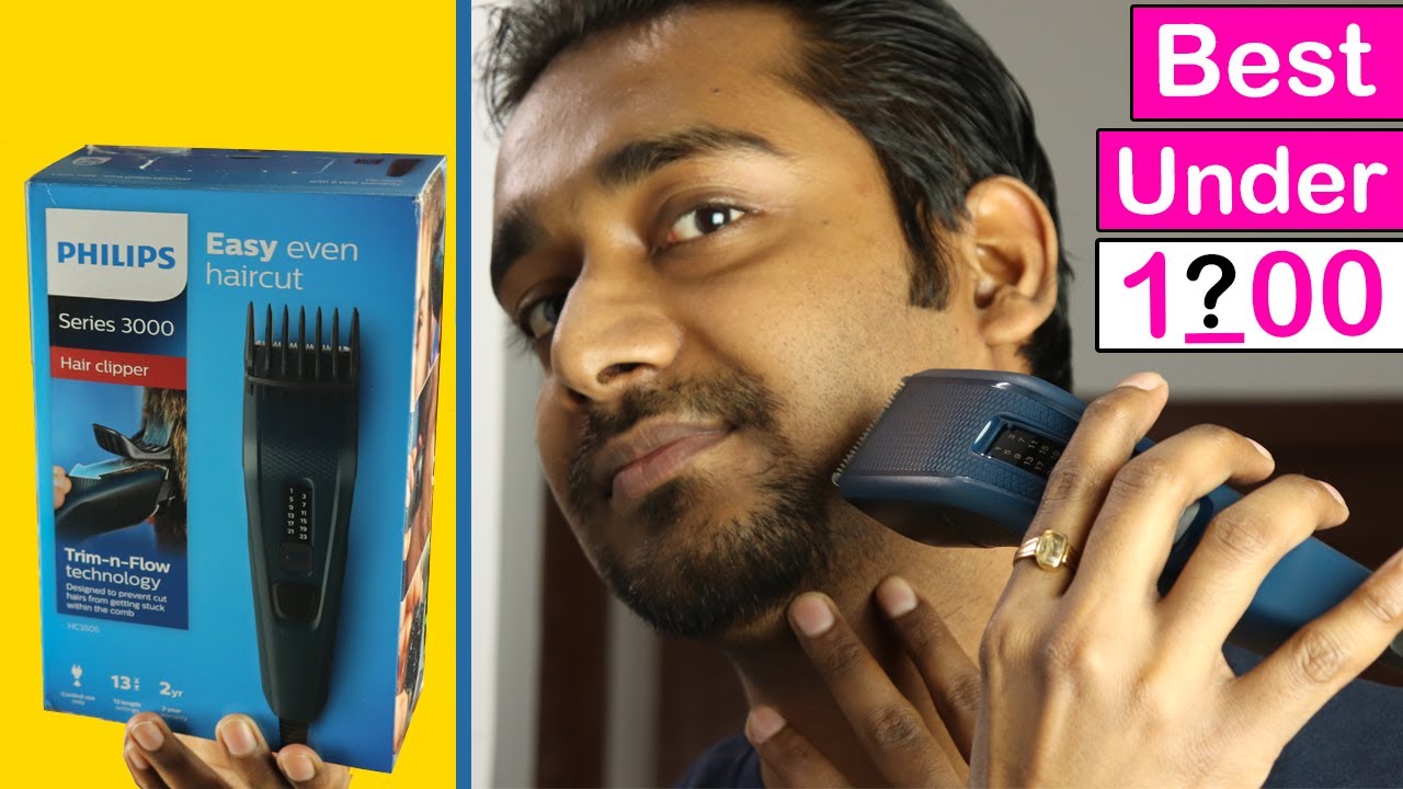 geekyrishabh_'s tweet card. Best Philips Hair Trimmer Unboxing & Review | Best Trimmer under 1500...