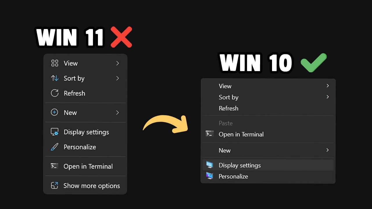 QuickzDev's tweet card. How to get the old context menu in Windows 11