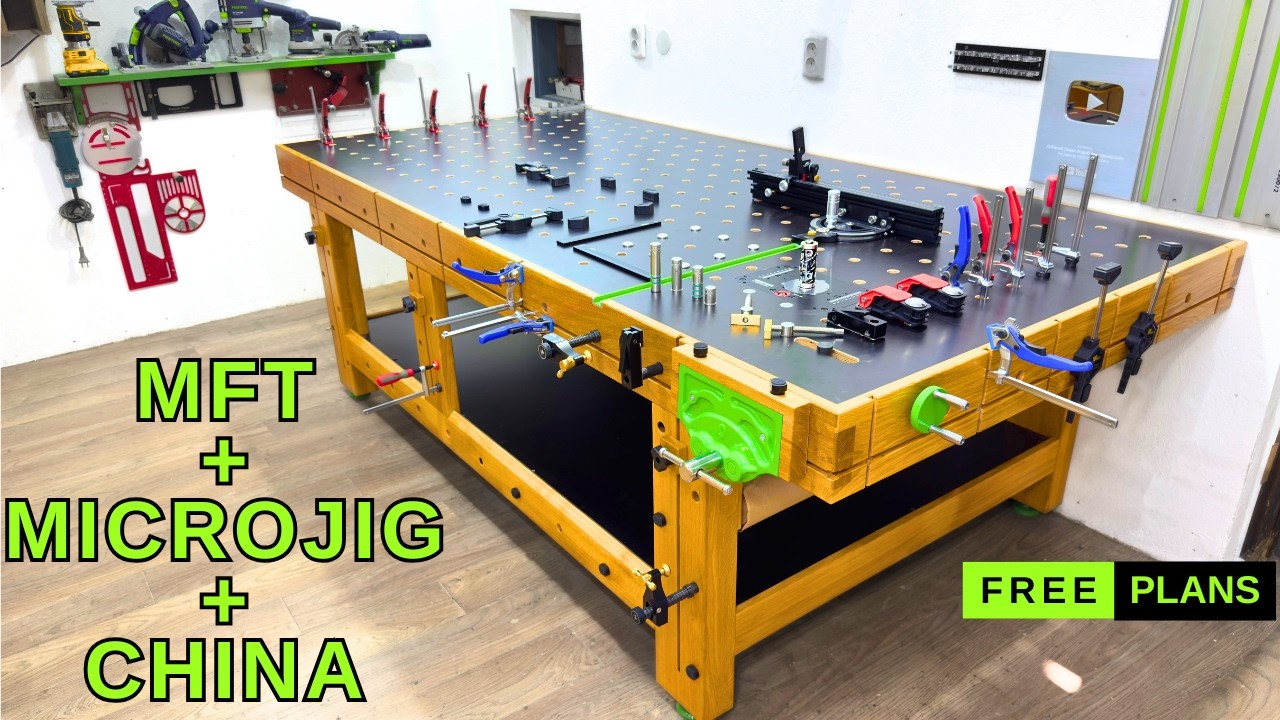 utaudk's tweet card. Creating a Massive, Ultra-Functional Workbench