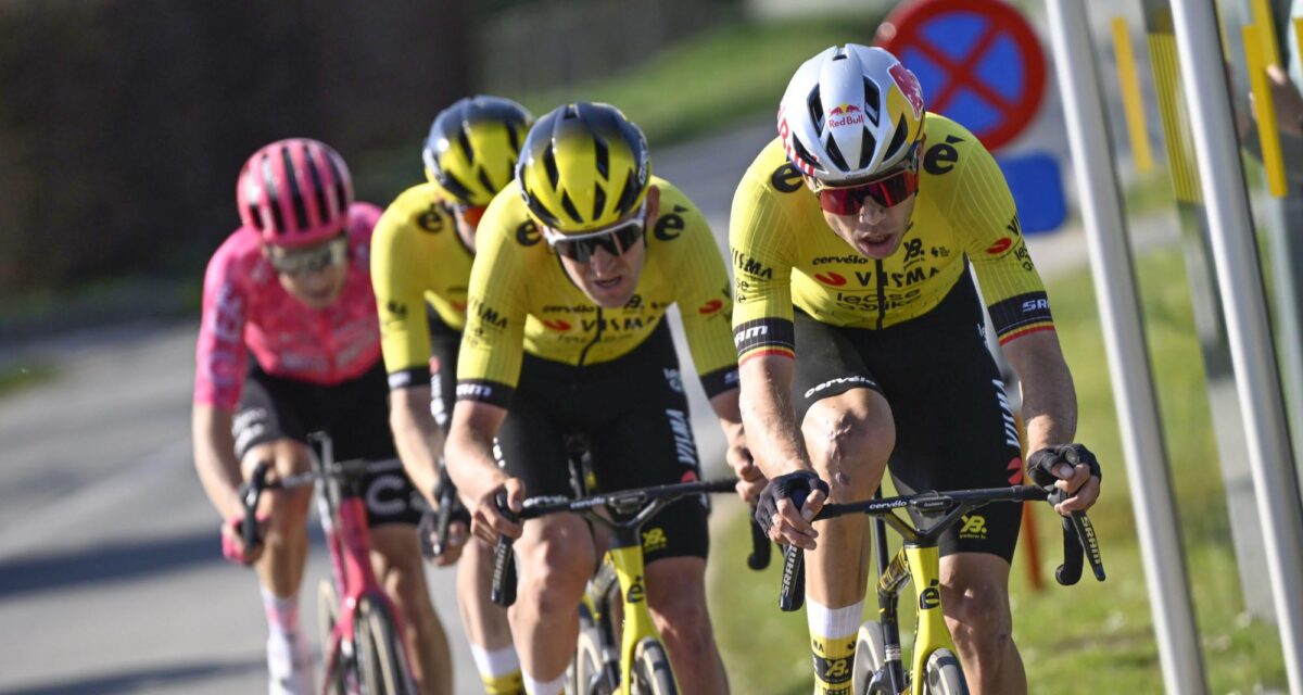 jmatsuda99's tweet card. In de ploegleidersstoet van de Waalse Pijl was Visma | Lease a Bike gedegradeerd tot wagen zeventien. Het is tekenend dat het in de Ardennen-klassiekers magertjes is gesteld bij de Nederlandse...