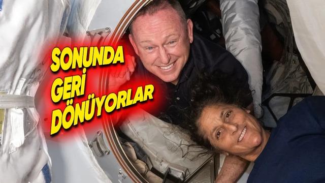 haberliyobulten's tweet card. 8 günlüğüne gidip 9 ay uzayda mahsur kalan Boeing Starliner mürettebatı, bugün Dünya'ya dönmek için yola çıktı.
