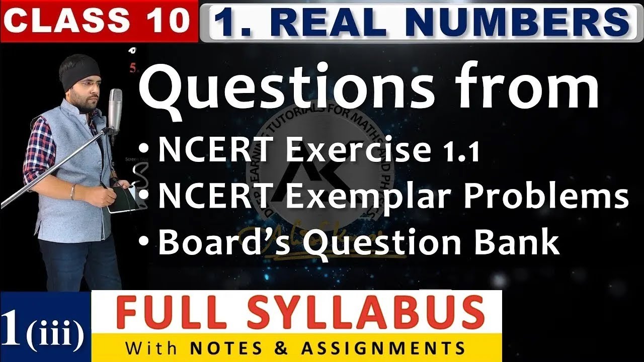 mathyug_hq's tweet card. NCERT Exercise 1.1 Real Numbers Class 10 Maths Chapter 1 | MathYug