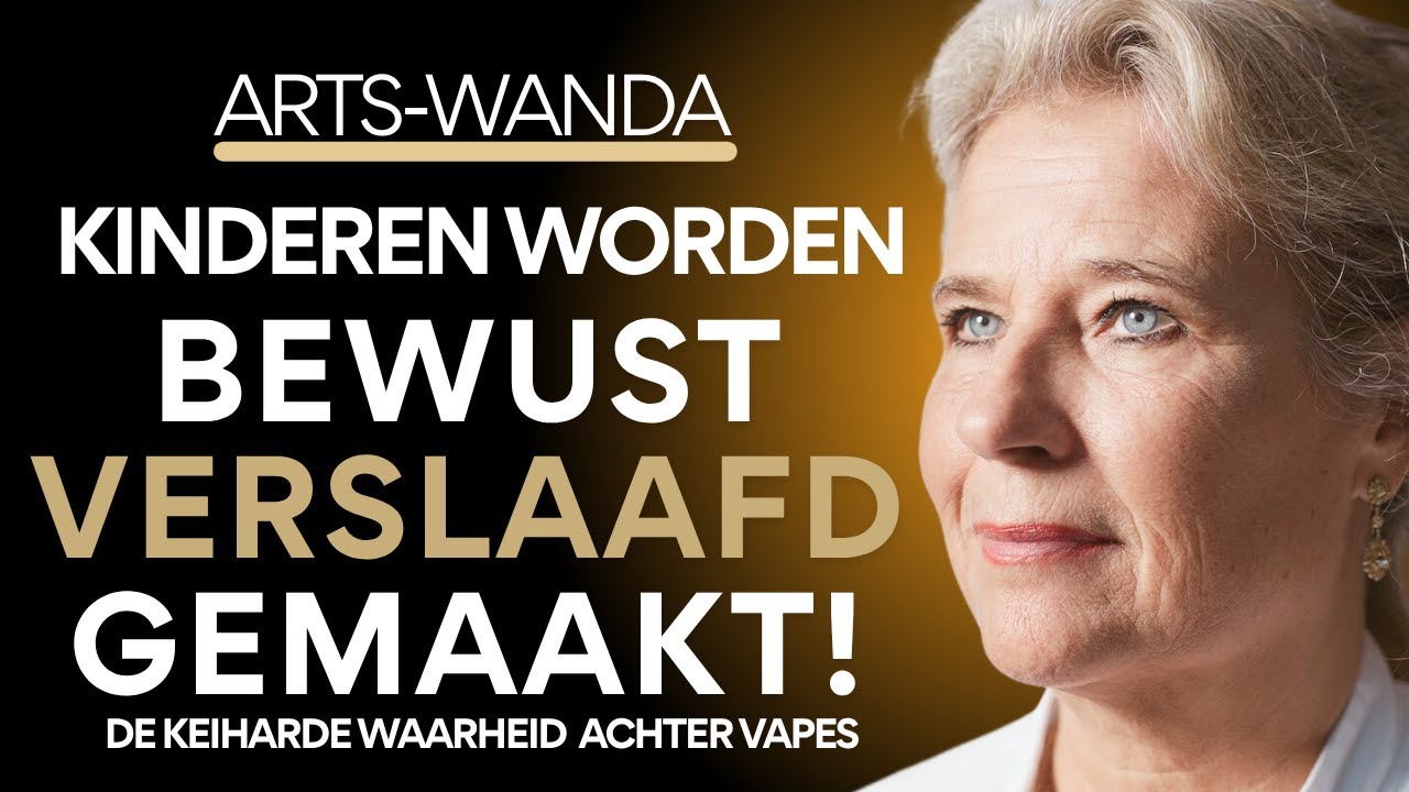 Wdekanter's tweet card. “Waarom vapen LEVENSGEVAARLIJK is voor jongeren: een vlijmscherp...