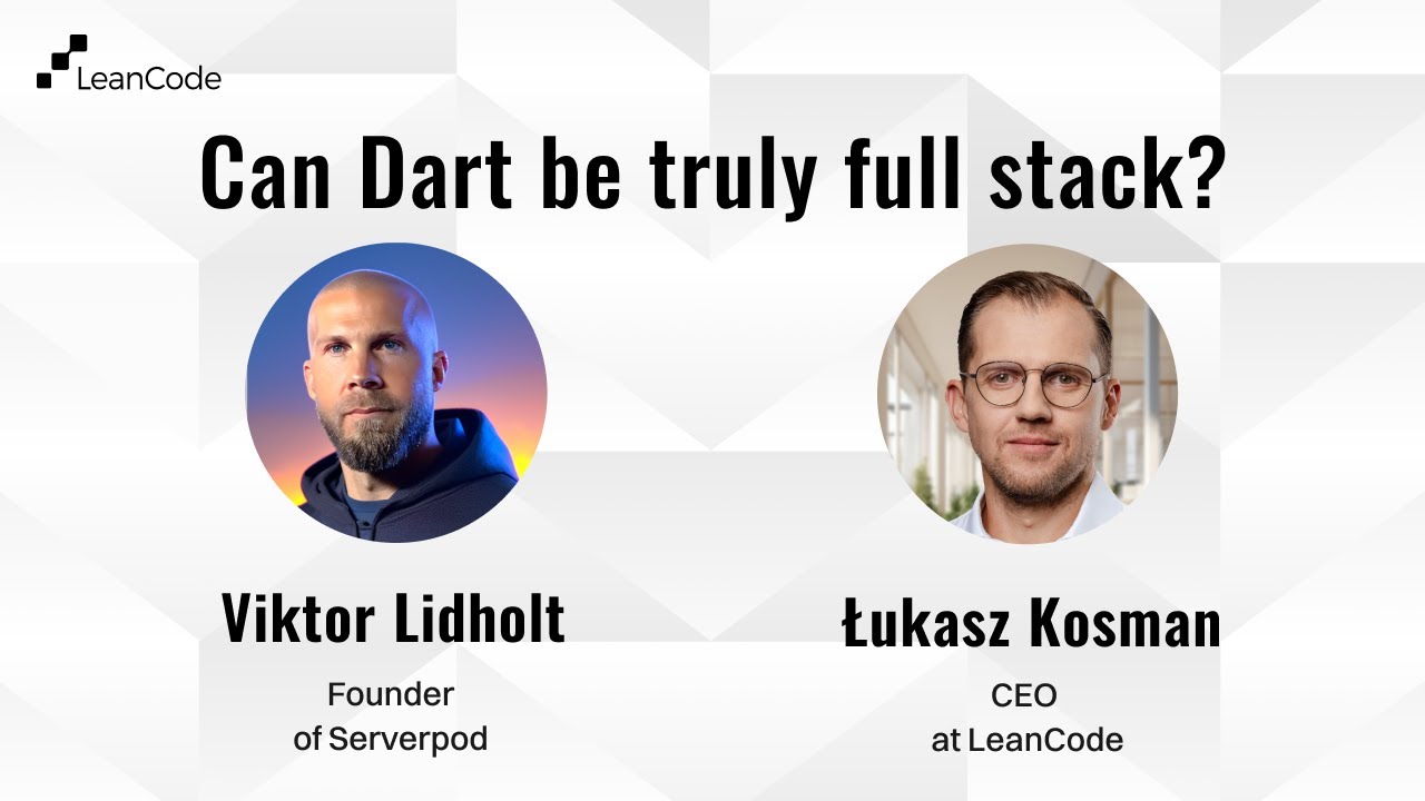 ServerpodDev's tweet card. Can Dart Be Truly Full Stack? - Expert Insights from Viktor Lidholt...