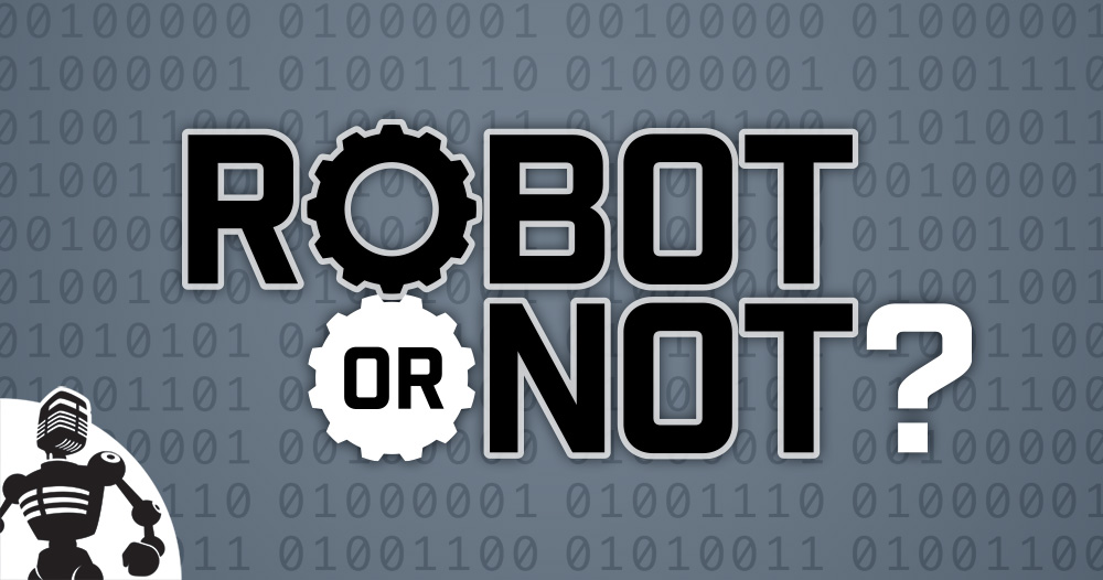 robot_or_not's tweet card. This time we’re throwing shade. But do sunglasses?...