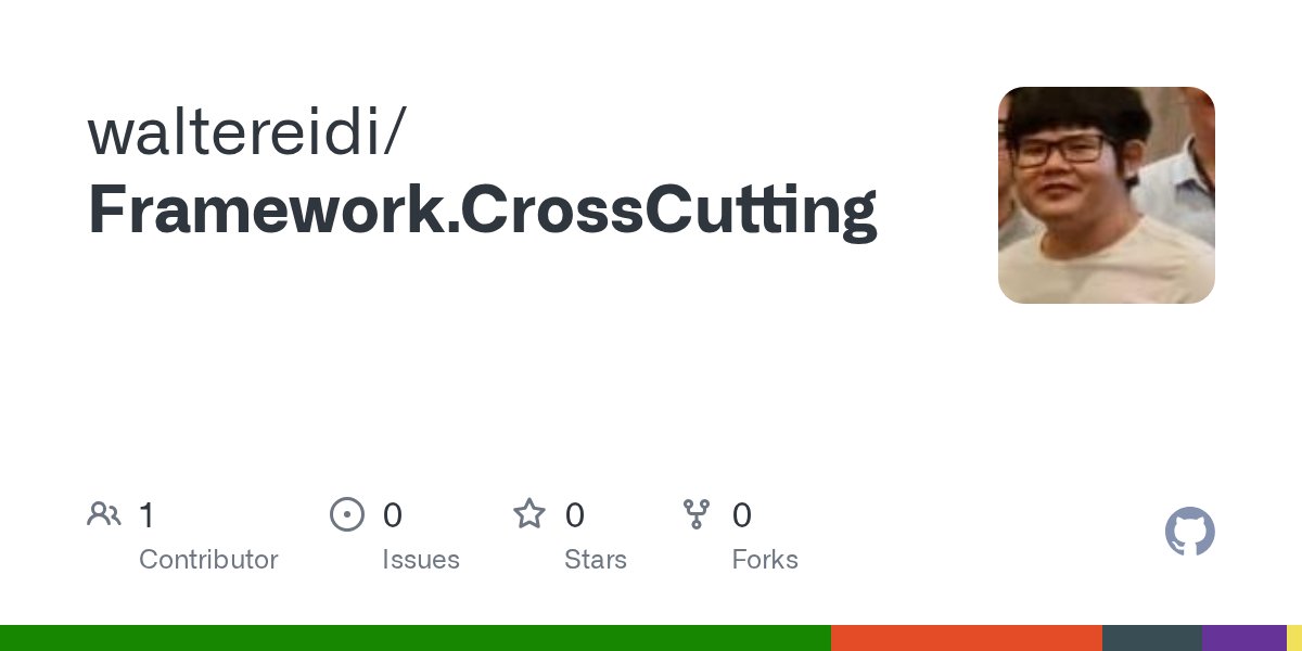 mwalter__'s tweet card. Contribute to waltereidi/Framework.CrossCutting development by creating an account on GitHub.