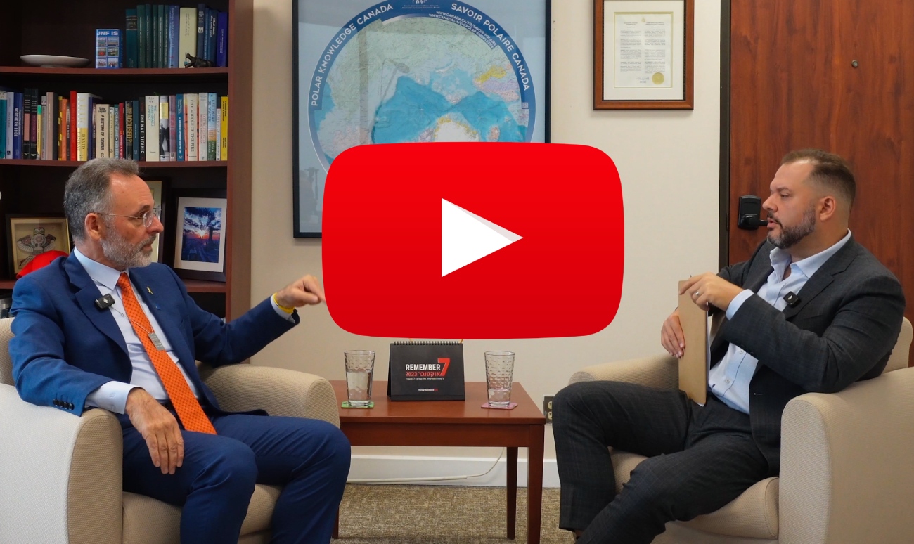 CANADALAND's tweet card. In response to today’s post of an interview with the Israeli Ambassador to Canada, Iddo Moed, Canadaland journalists Cherise Seucharan and Noor Azrieh present the following analysis.