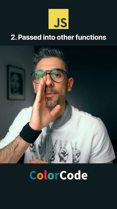 ColorCodeio's tweet card. Pass functions into other functions: Part 2 of 7 Benefits of First-...