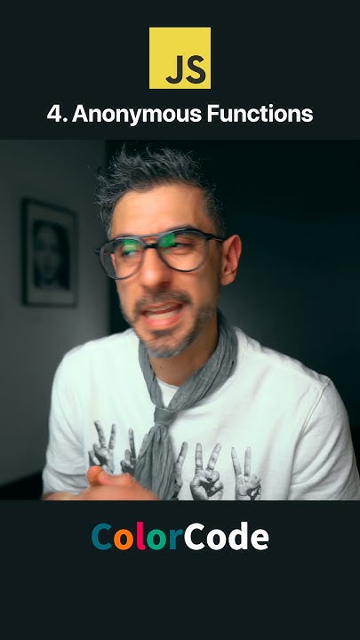 ColorCodeio's tweet card. Anonymous Functions: Part 4 of 7 Benefits of First Class Functions...