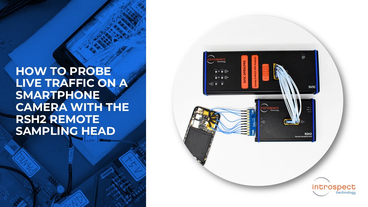 IntrospectTest's tweet card. How to Probe Live Traffic on a Smartphone Camera with the RSH2 Remote...