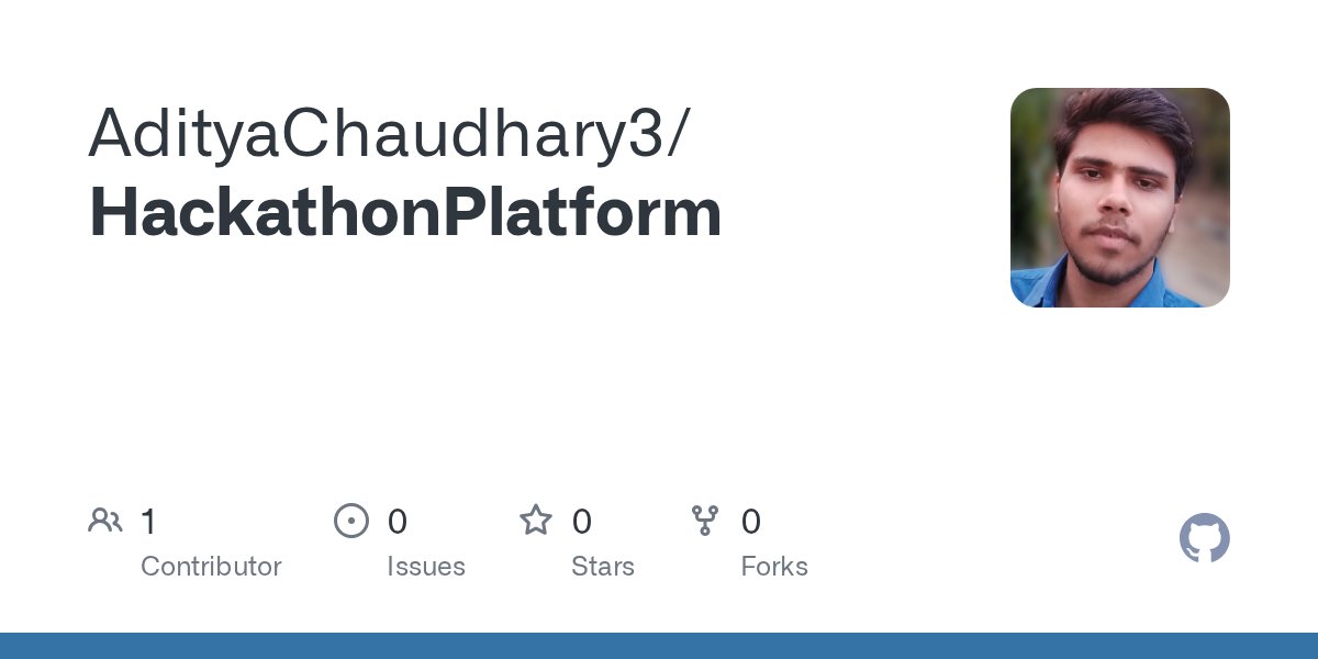 aditya_script's tweet card. Contribute to AdityaChaudhary3/HackathonPlatform development by creating an account on GitHub.